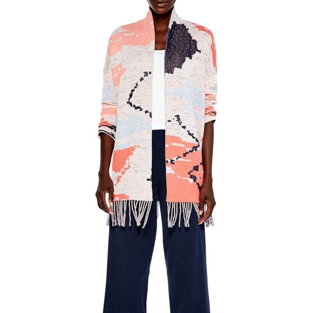 Nic+Zoe Forward Fringe Jacket
Size XXL